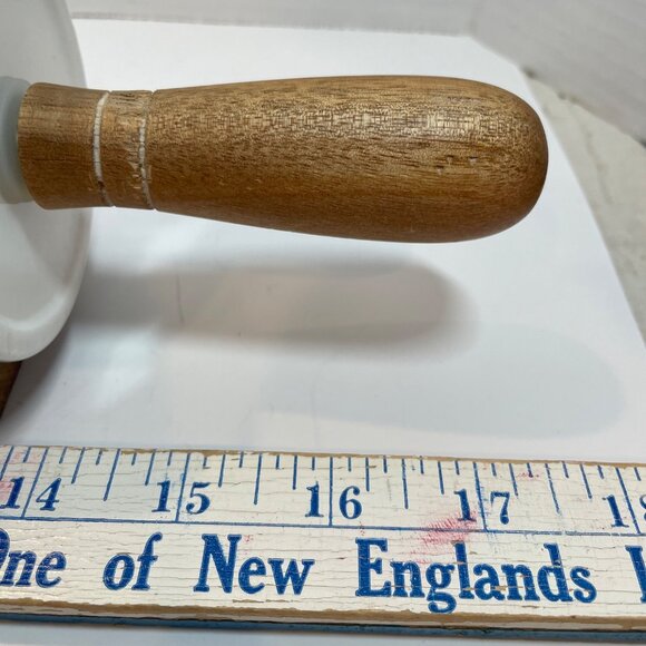 Floral Ceramic Rolling Pin With Wooden Handles & Stand By The Pioneer Woman - Picture 14 of 15